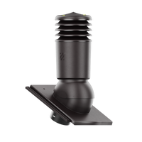 Kominek wentylacyjny IZOLOWANY do dachówki PLANUM GŁĘBOKI BRĄZ fi125