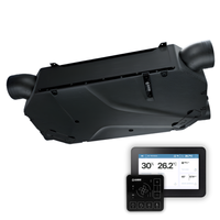 REKUPERATOR Centrala Blauberg Reneo-Fit D 150 VG - NAGRZEWNICA + EPP + CZARNY PANEL STERUJĄCY