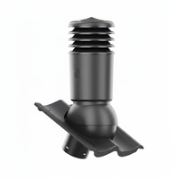 Kominek wentylacyjny IZOLOWANY do dachówki GOTEBORG PLANAR GRAFIT fi125