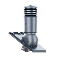 Kominek wentylacyjny IZOLOWANY do dachówki SIMPLA ŁUPEK ANGOBA fi125