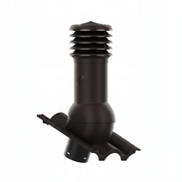 Kominek wentylacyjny do dachówki TAUNUS PFANNE (GRECKA)/ TERRAN DANUBIA CIEMNY BRĄZ fi150