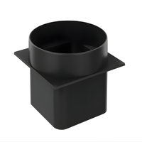 Adapter wpust kominowy FLATLINE BASIC fi160 na 140x140 mm