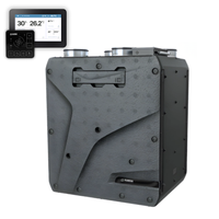 REKUPERATOR Centrala Blauberg Reneo SE 350 VG - NAGRZEWNICA + EPP + CZARNY PANEL STERUJĄCY