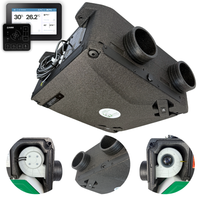 Rekuperator Blauberg Reneo-Fit D 100 VG - EPP + CZARNY PANEL STERUJĄCY