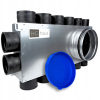 Skrzynka rozdzielcza rozdzielacz rurowy wentylacyjny fi 160 / 14x75 mm