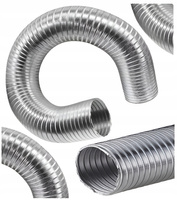 Rura aluminiowa aluflex SPIRO kanał elastyczny ALUFLEKS fi160 mm / 3m