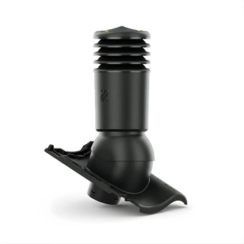 Kominek wentylacyjny IZOLOWANY do dachówki MILANO ANTRACYTOWA ANGOBA fi150