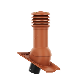 Kominek wentylacyjny do dachówki INNOVO 12 CZERWONA ANGOBA fi150