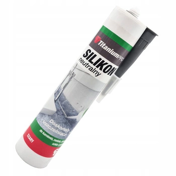 Silikon neutralny Titanium PRO 300ml SZARY