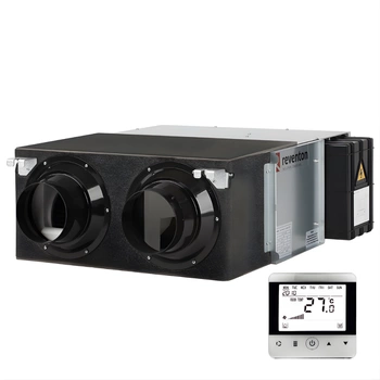 Rekuperator Reventon INSPIRO BASIC POLY 300 m3/h - wymiennik entalpiczny + nagrzewnica wstępna + panel sterowania