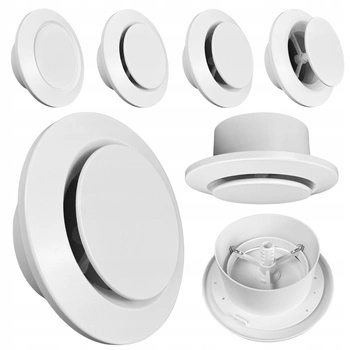 Anemostat wywiewny Awenta VAW fi100 biały