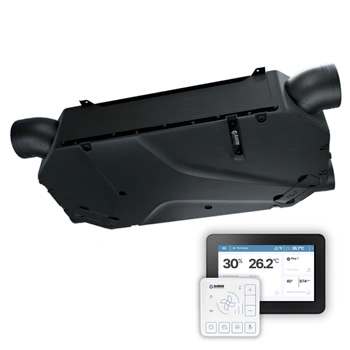 REKUPERATOR Centrala Blauberg VENTS Reneo D 150 VG - NAGRZEWNICA + EPP + BIAŁY PANEL STERUJĄCY