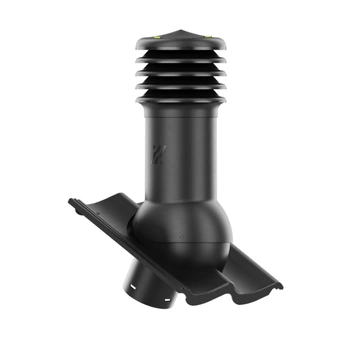 Kominek wentylacyjny do dachówki BAŁTYCKA/IKAST/SKAGEN CZARNY fi150