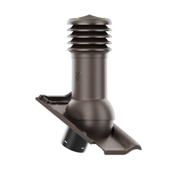 Kominek wentylacyjny do dachówki PIEMONT BRĄZOWA ANGOBA/JESIENNY LIŚĆ fi125