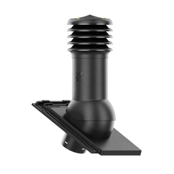 Kominek wentylacyjny do dachówki OREA 9 CZARNA ANGOBA SZLACHETNA fi150