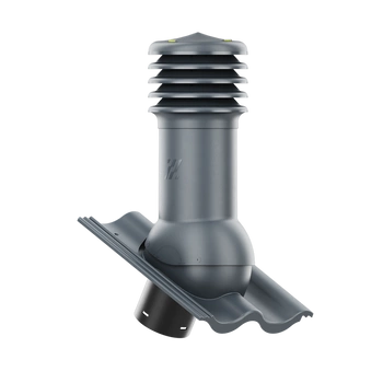 Kominek wentylacyjny do dachówki PALEMA NIEBIESKI/ANTRACYT fi150