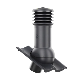 Kominek wentylacyjny do dachówki GOTEBORG PLANAR GRAFIT fi125