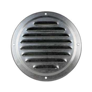 Kratka Osłonka wentylacyjna okrągła Z SIATKĄ nierdzewna EUROM 150MO fi150 