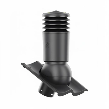 Kominek wentylacyjny IZOLOWANY do dachówki GOTEBORG PLANAR GRAFIT fi125