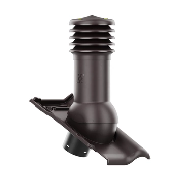 Kominek wentylacyjny do dachówki TITANIA BRĄZOWA fi125