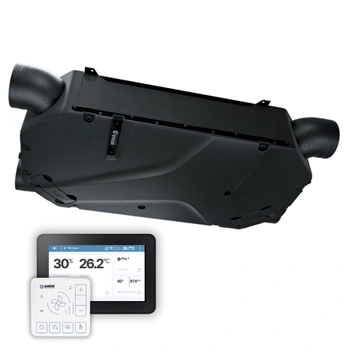 REKUPERATOR Centrala Blauberg Reneo-Fit D 200 VG - NAGRZEWNICA + EPP + BIAŁY PANEL STERUJĄCY