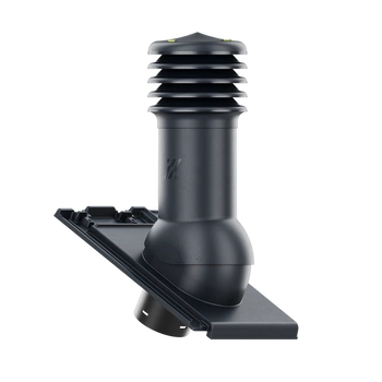 Kominek wentylacyjny do dachówki SIMPLA ŁUPEK GLAZURA fi150