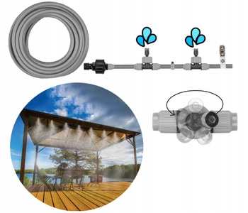 KURTYNA WODNA OGRODOWA - ZRASZACZ OGRODOWY MGIEŁKA