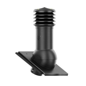 Kominek wentylacyjny do dachówki KAPSTADT PLANAR/DURATOP CZARNY fi125