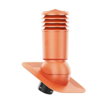 Kominek Wentylacyjny IZOLOWANY WYRZUTNIA fi150mm pod gont/pape ZIELONY RAL 6020