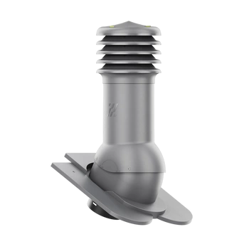 Kominek wentylacyjny do dachówki KARPIÓWKI GRAFIT RAL 7024 fi125