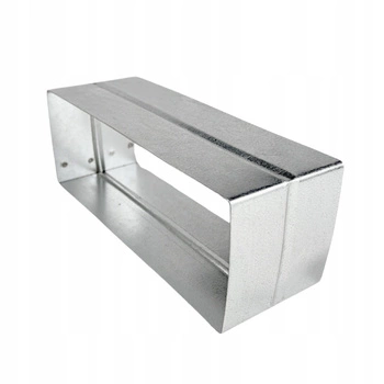 ZŁĄCZKA MUFA KSZTAŁTEK łącznik pod system prostokąt 220x80 mm