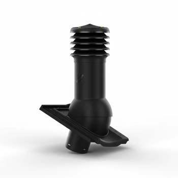 Kominek wentylacyjny do dachówki CANTUS CZARNY MAT/GLAZURA/KRYSZTAŁ fi125