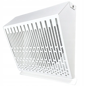 Wyrzutnia powietrza kratka wentylacyjna fi 180 kolor: BIAŁY