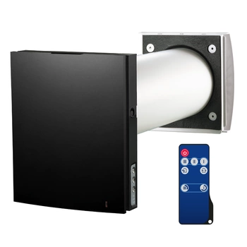 Rekuperator Ścienny Decentralny VENTO Expert DUO Wi-Fi A30 Black 60m3/h