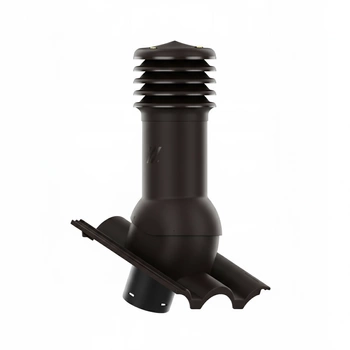 Kominek wentylacyjny do dachówki TAUNUS PFANNE (GRECKA)/ TERRAN DANUBIA CIEMNY BRĄZ fi125