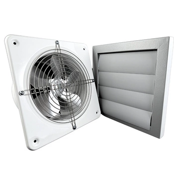 Wentylator ścienny przemysłowy ARK 160 + żaluzja grawitacyjna GRM 250x250