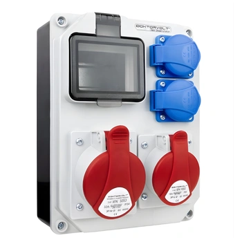 ROZDZIELNICA BUDOWLANA HL 32A 16A 2x230V 2x400V